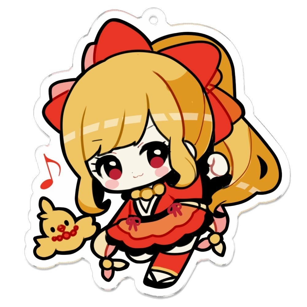 【セール】アクリルキーホルダー 70×70mm