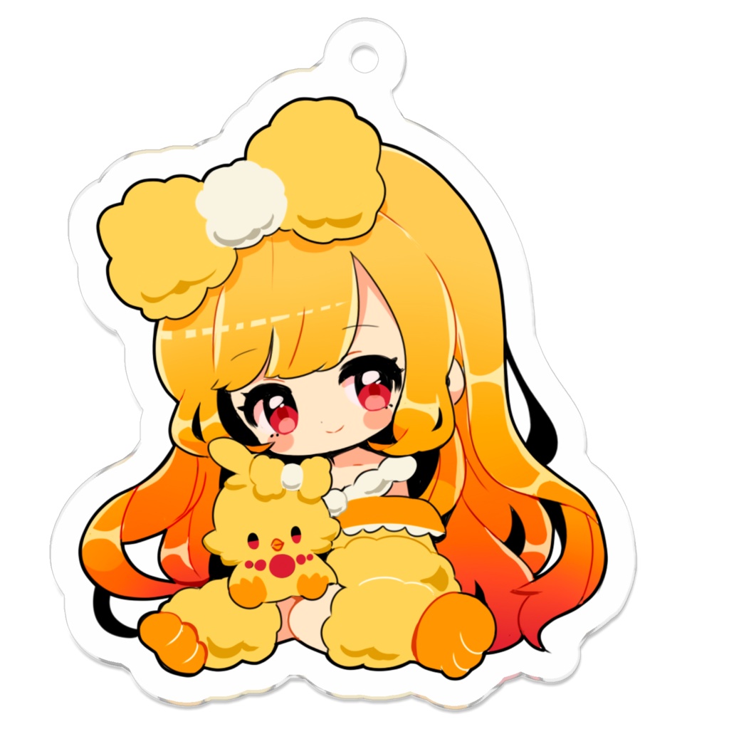 アクリルキーホルダー 50×50mm