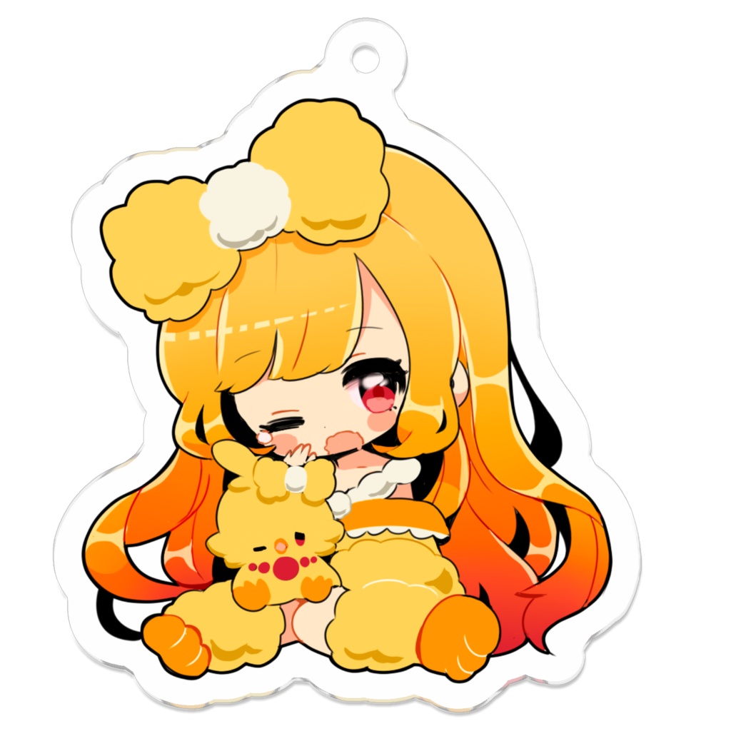 アクリルキーホルダー 50×50mm