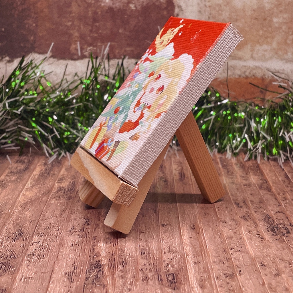 クリスマス★ミニキャンバス