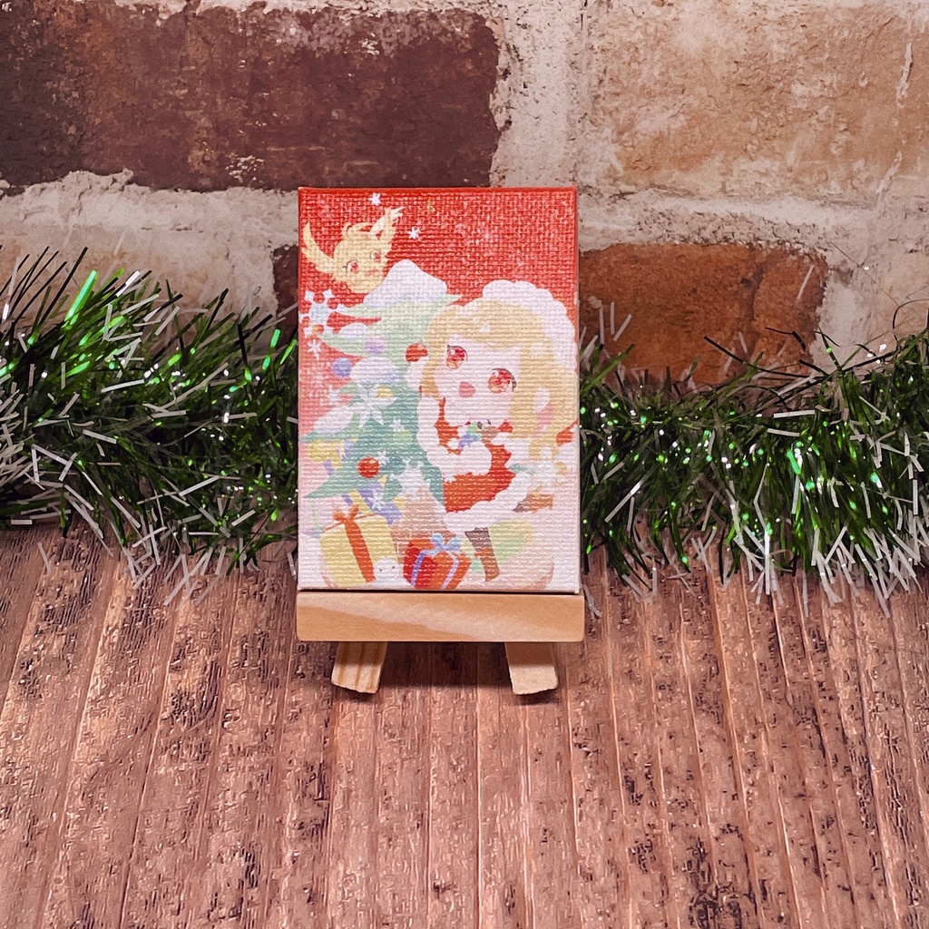 クリスマス★ミニキャンバス