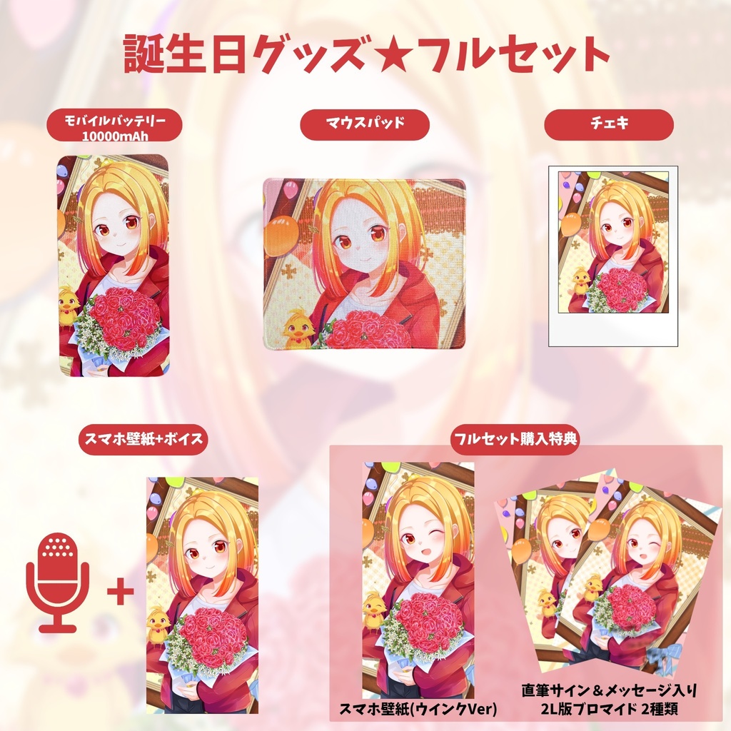 誕生日2022★グッズ&ボイス