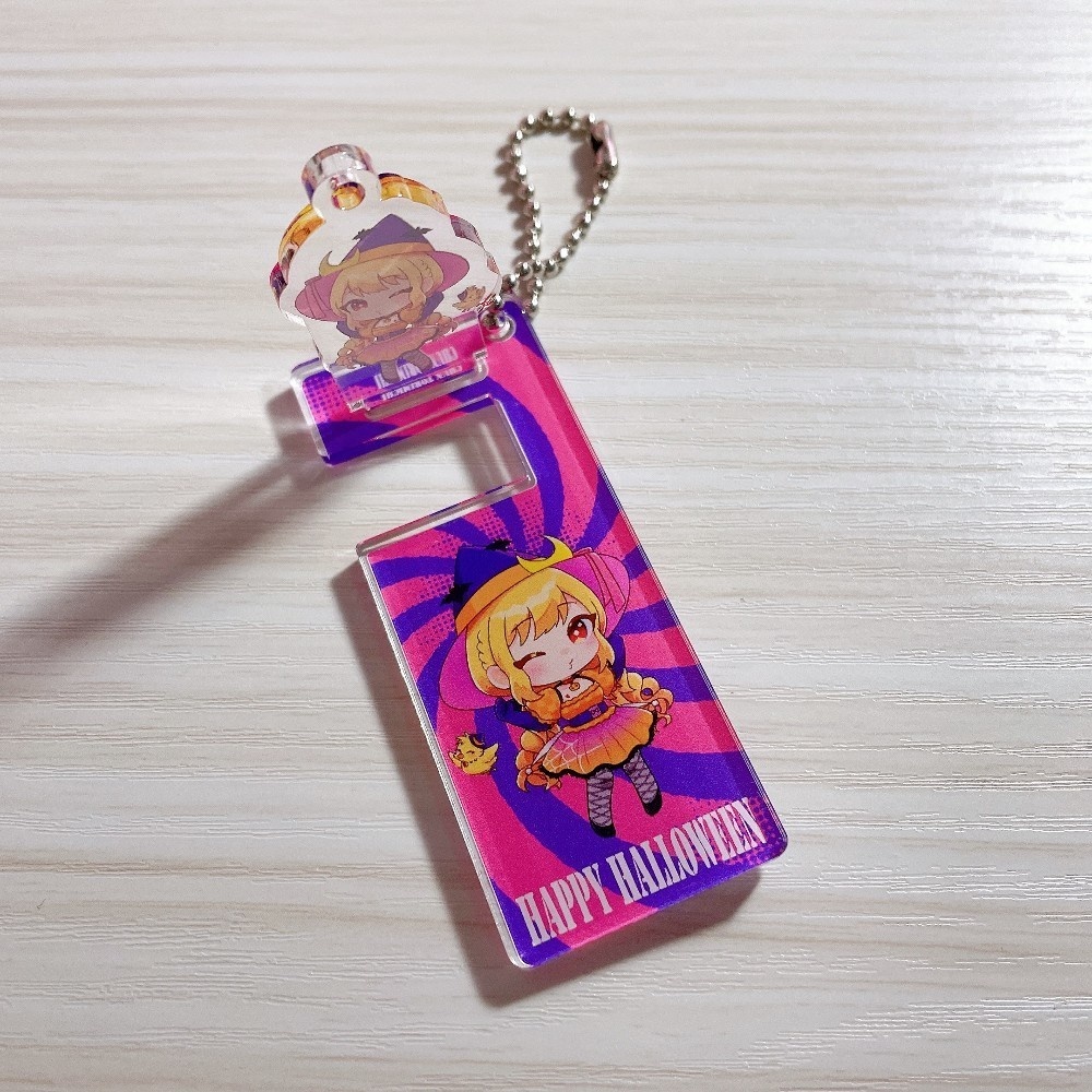 ハロウィン★アクリル スマホスタンド キーホルダー