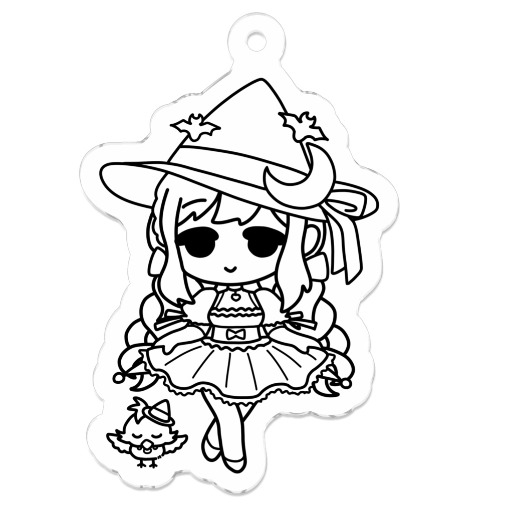 ハロウィン★アクリルキーホルダー 50×50mm