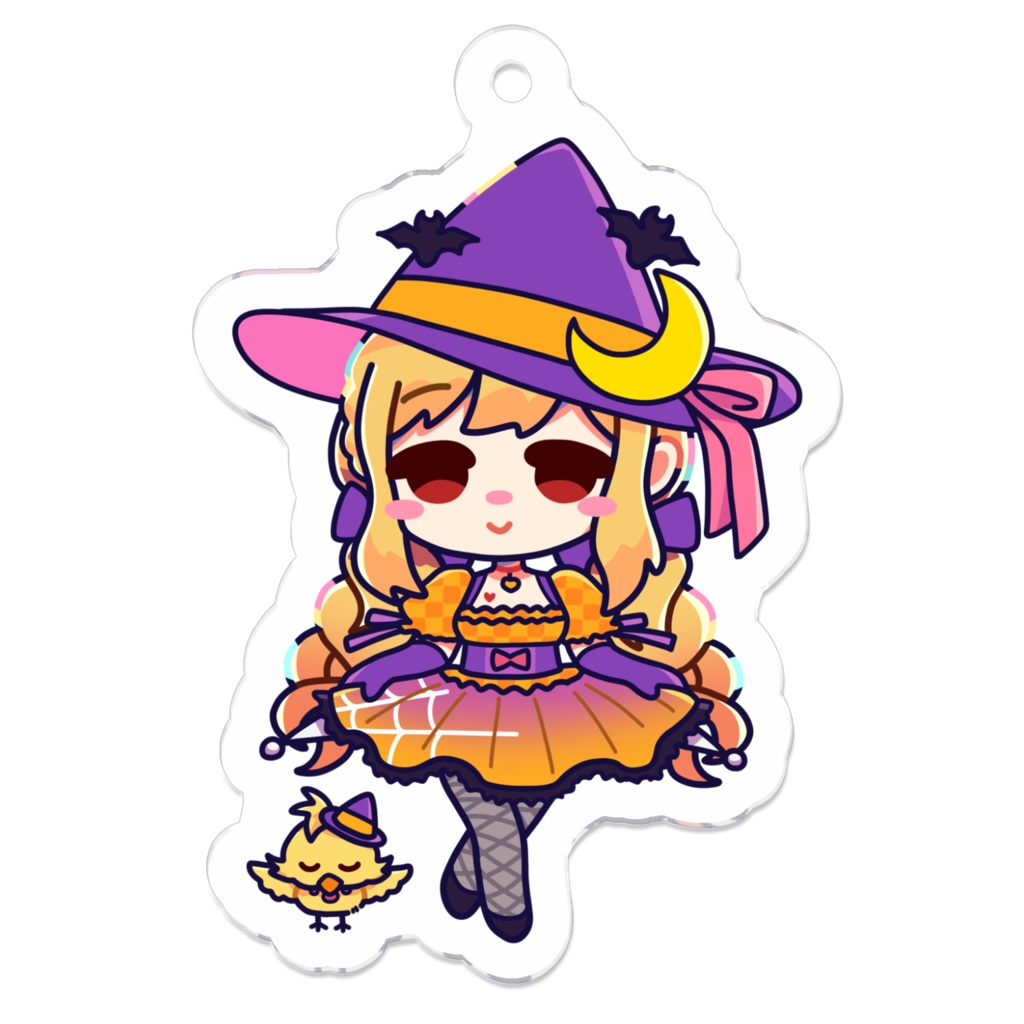 ハロウィン★アクリルキーホルダー 50×50mm