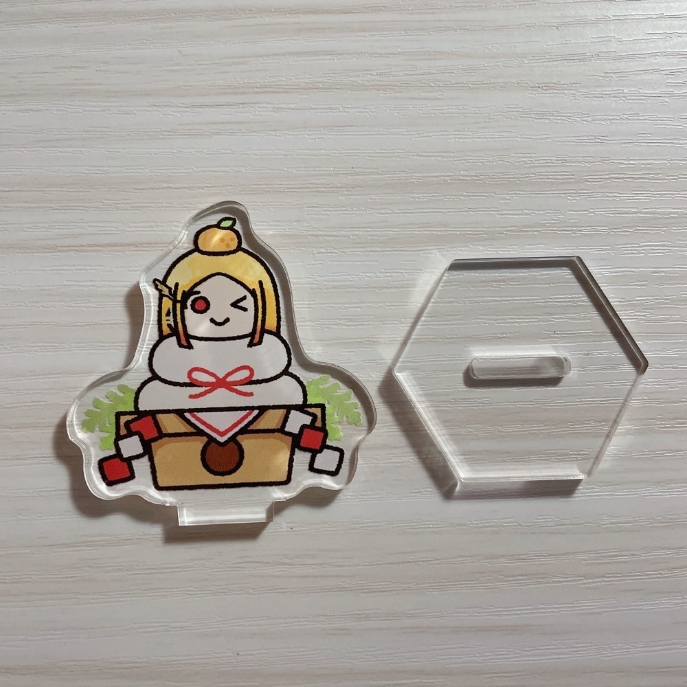 鏡餅アクリルフィギュア