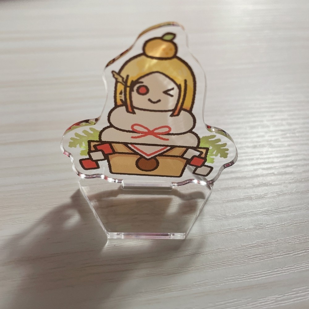 鏡餅アクリルフィギュア