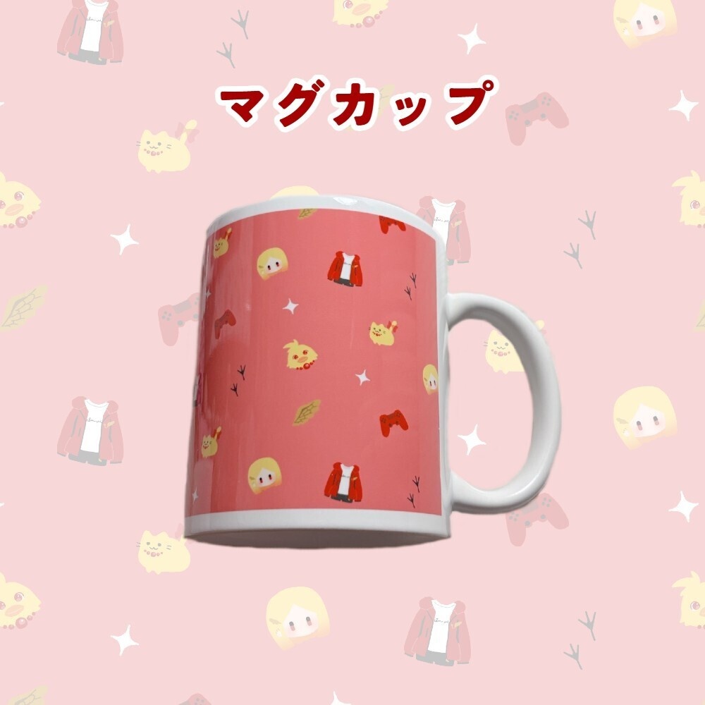 マグカップ★活動8周年＆ch登録1000人達成記念
