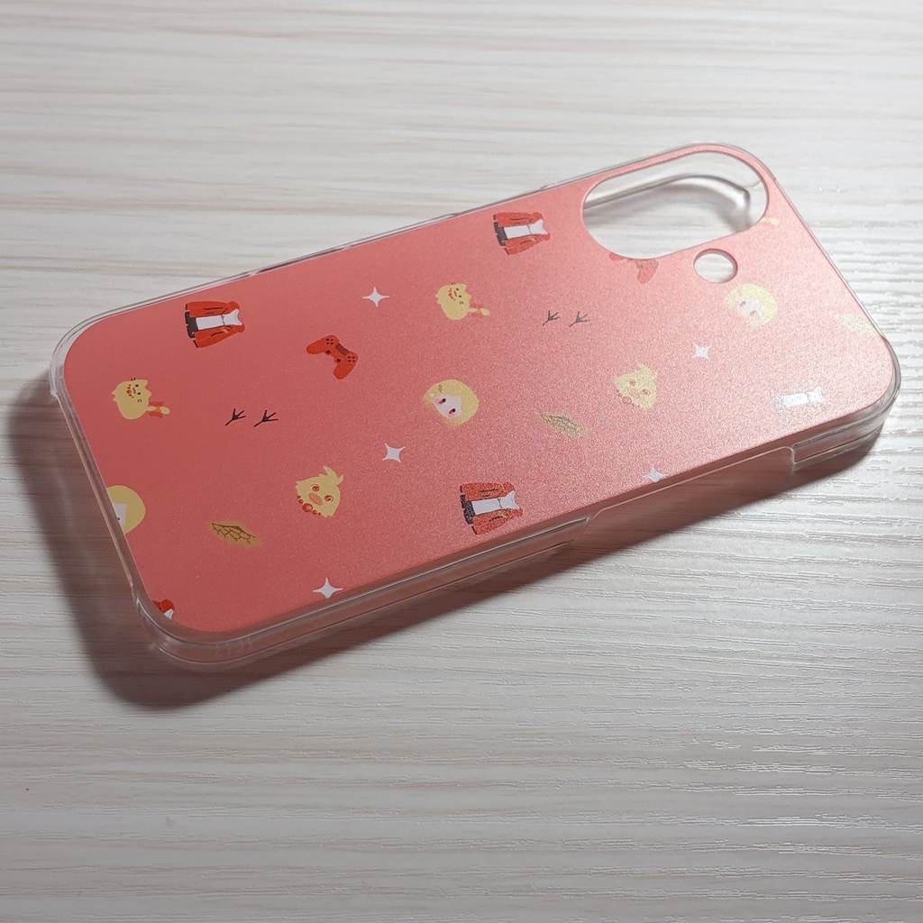 【iPhone】スマホカバー ハードケース★活動8周年&ch登録1000人達成記念
