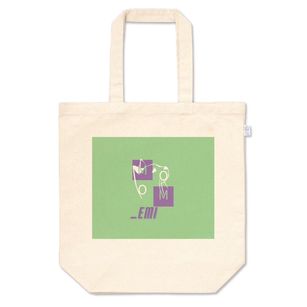 トートバッグ　momo_emiロゴ入り