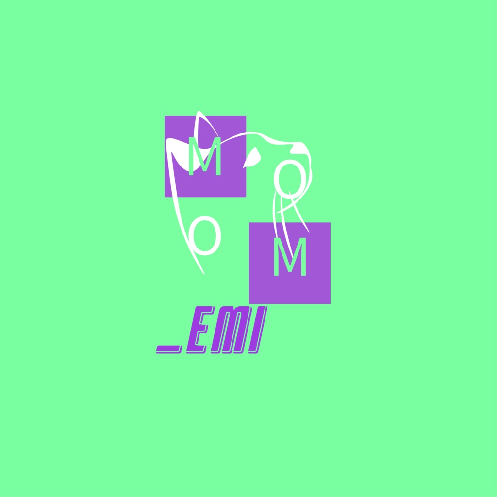 momo_emi 白Tシャツ MOMOエビ寝