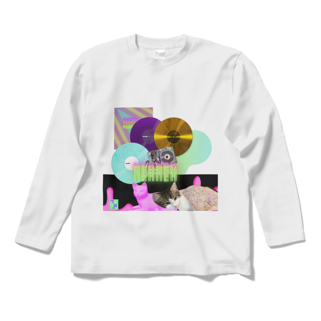 momo_emi ねむねむMOMO　ロングTシャツ