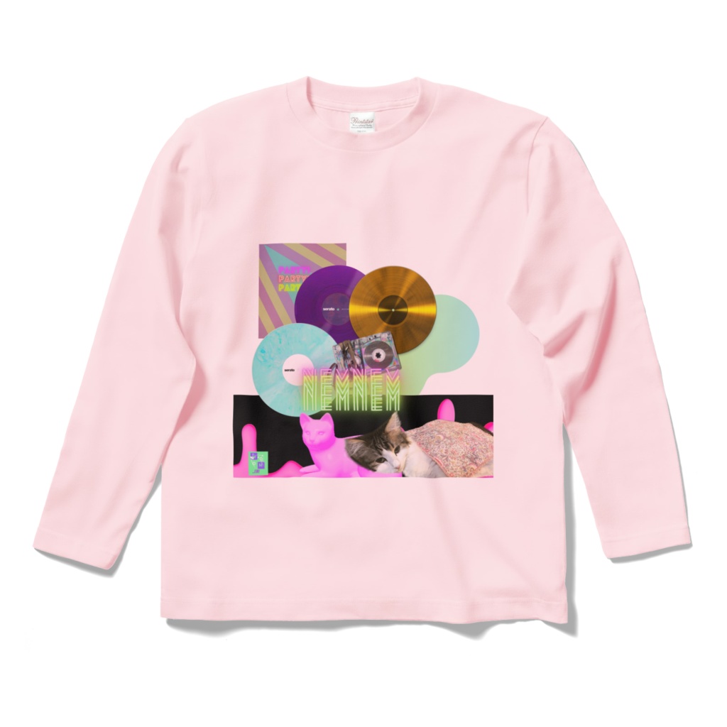 momo_emi ねむねむMOMO　ロングTシャツ