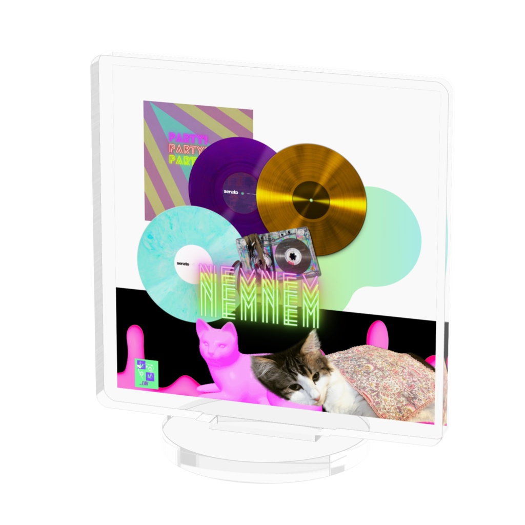 momo_emi ねむねむMOMOアクリルフィギュア