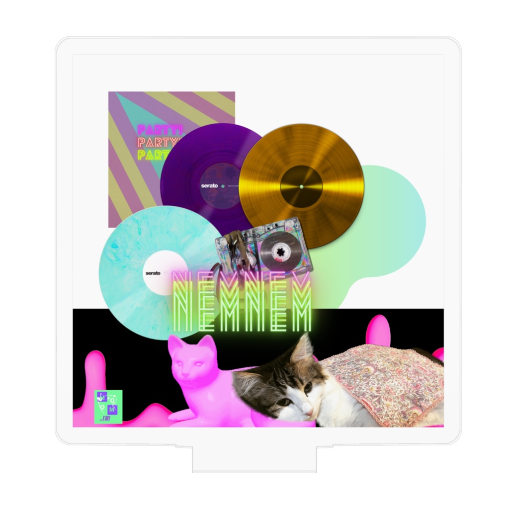 momo_emi ねむねむMOMOアクリルフィギュア