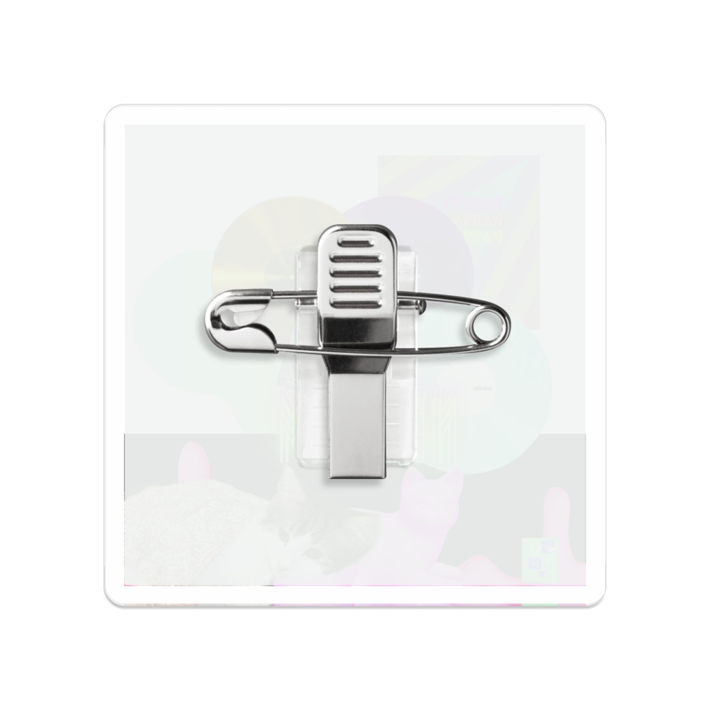 momo_emi ねむねむMOMO アクリルバッジ