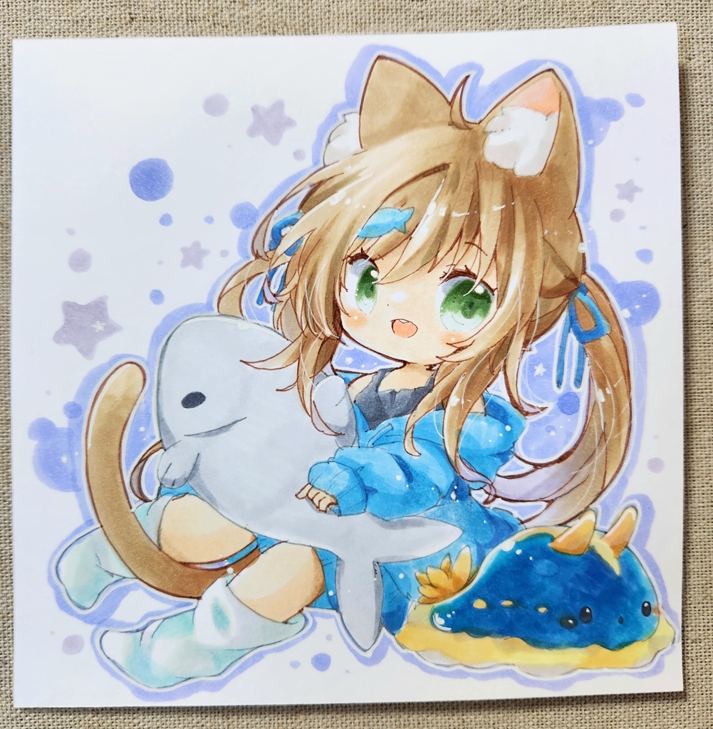 イラスト原画:猫耳ちゃん