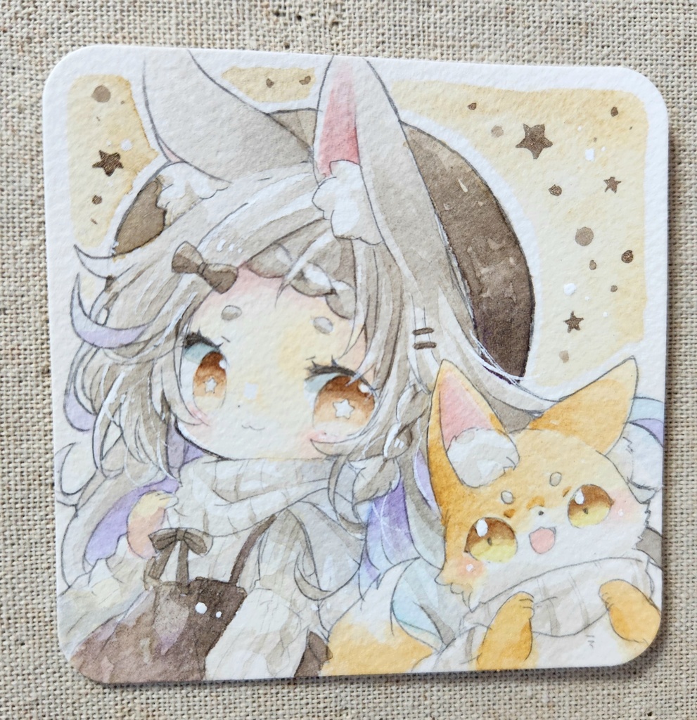 イラスト原画:きつねさん
