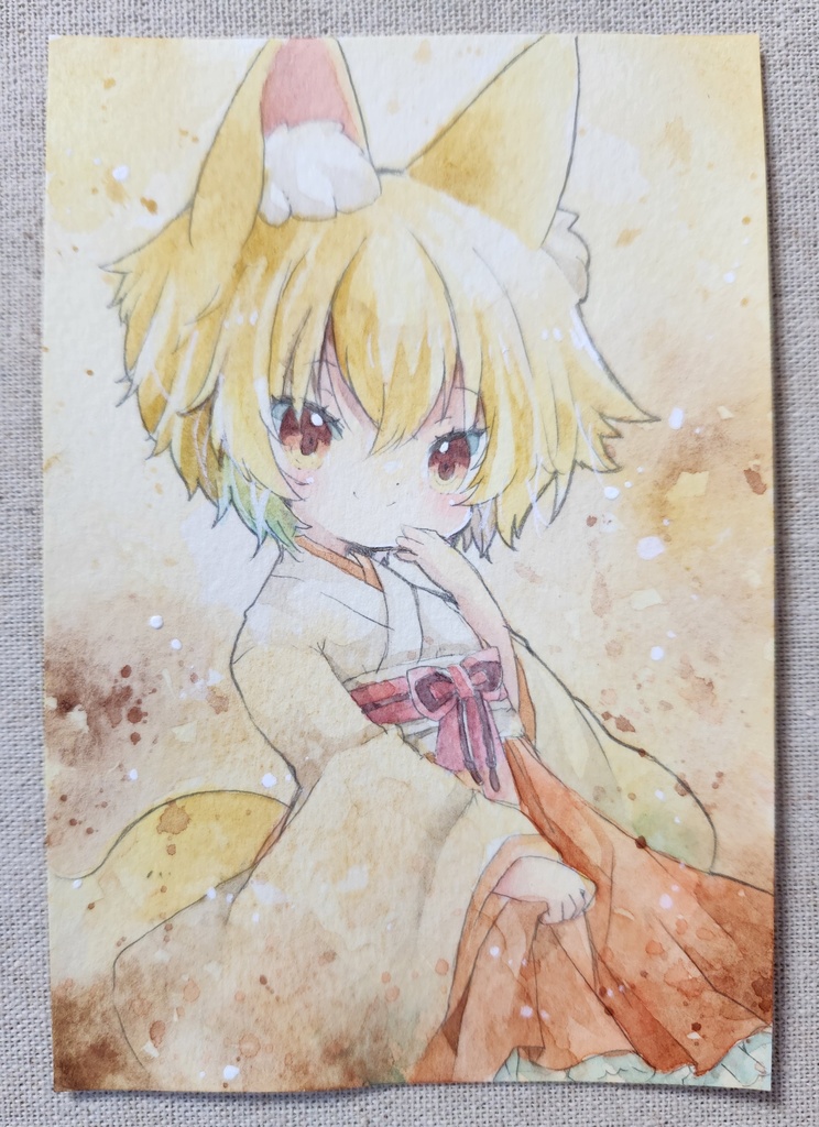 イラスト原画:千狐(創作っこ)