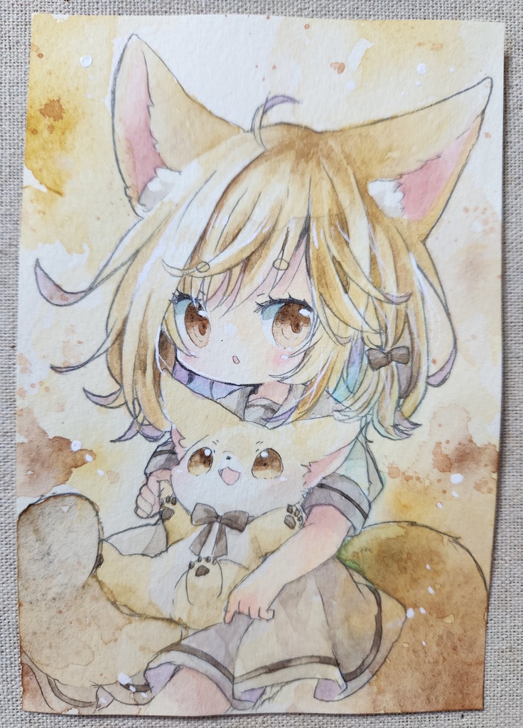 イラスト原画:フェネックちゃん