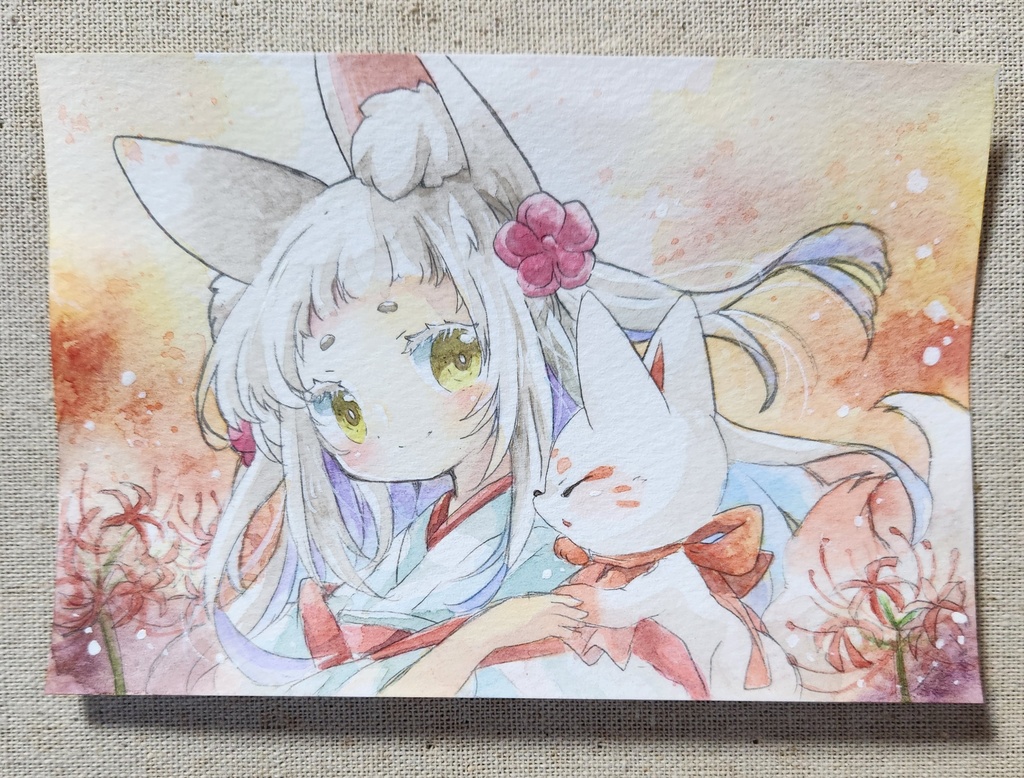 イラスト原画:白狐さん
