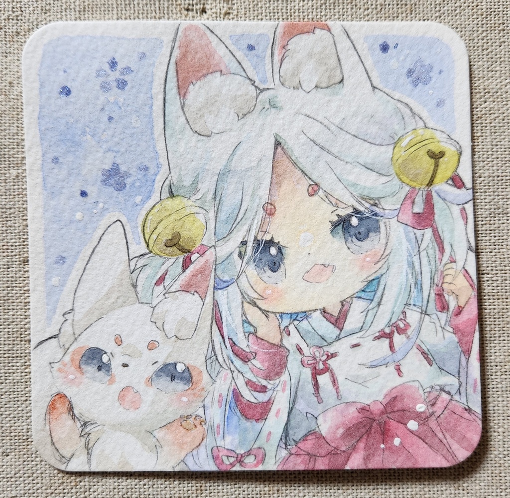 イラスト原画:白狐ちゃん