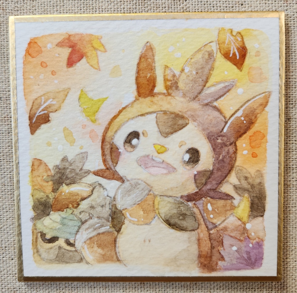 ポケモン豆色紙:★ハリマロン