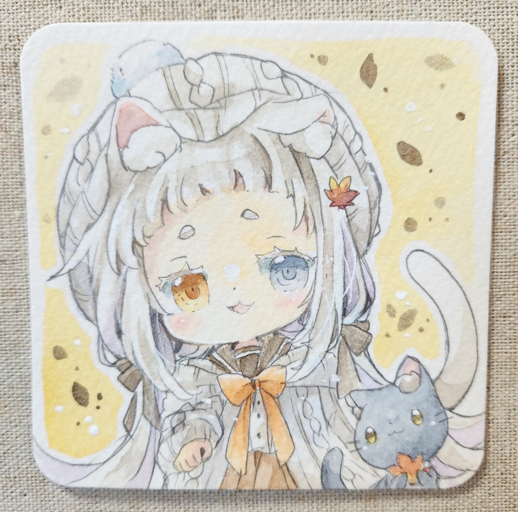 イラスト原画:白猫ちゃん