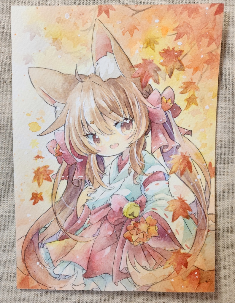 イラスト原画:朱