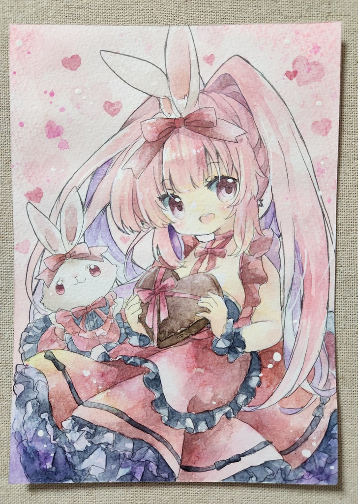 イラスト原画:うさみみちゃん