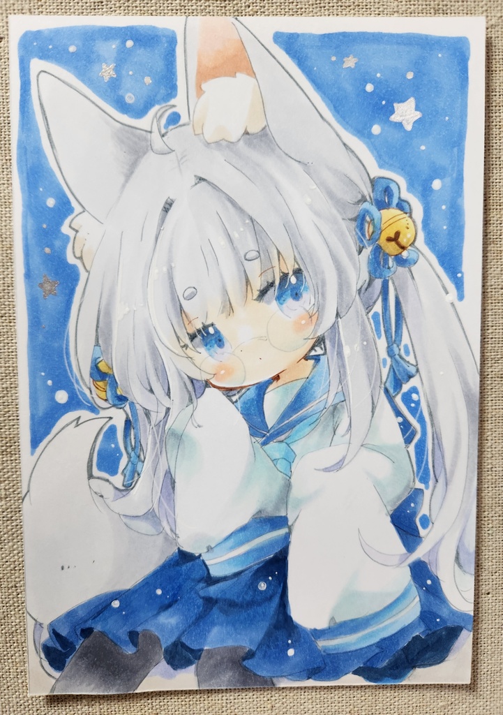 イラスト原画:銀狐ちゃん