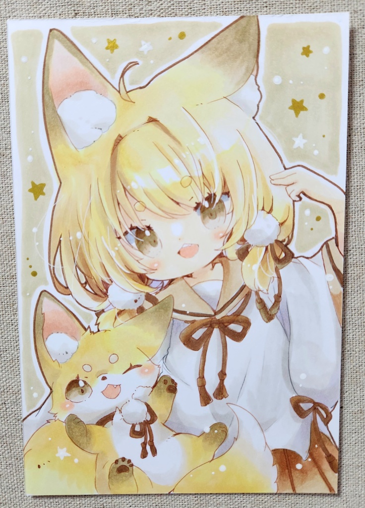 イラスト原画:狐ちゃん