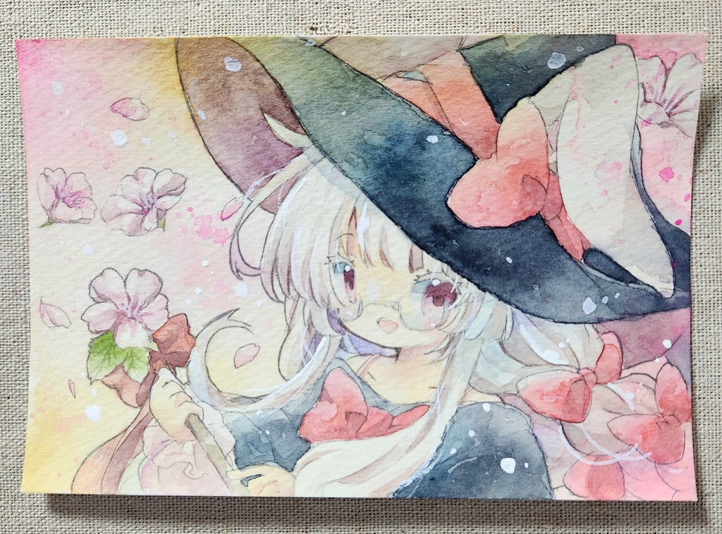 イラスト原画:うさ魔女ちゃん