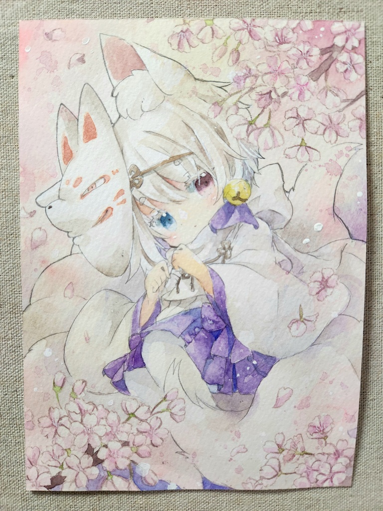 イラスト原画:白