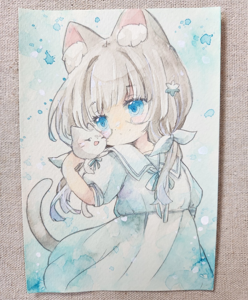 イラスト原画:猫耳ちゃん
