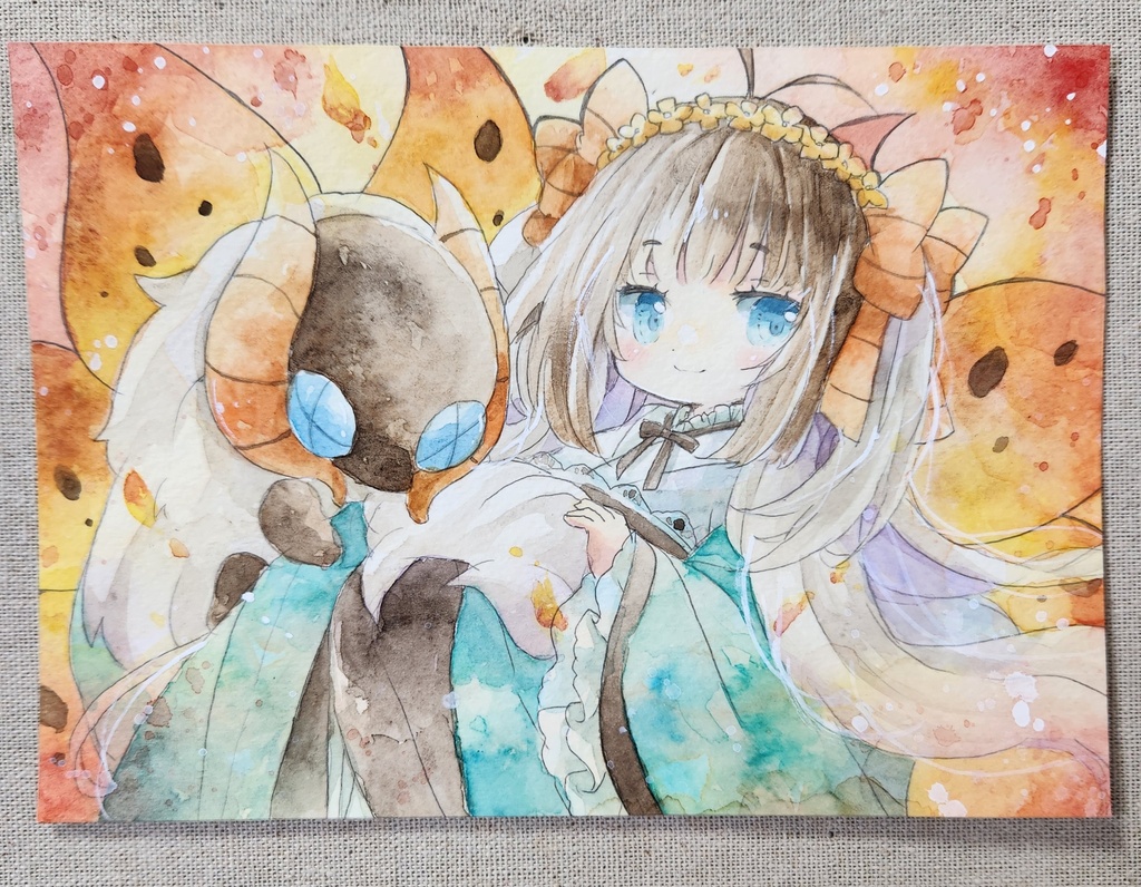 イラスト原画:ウルガモス(ポケ擬)