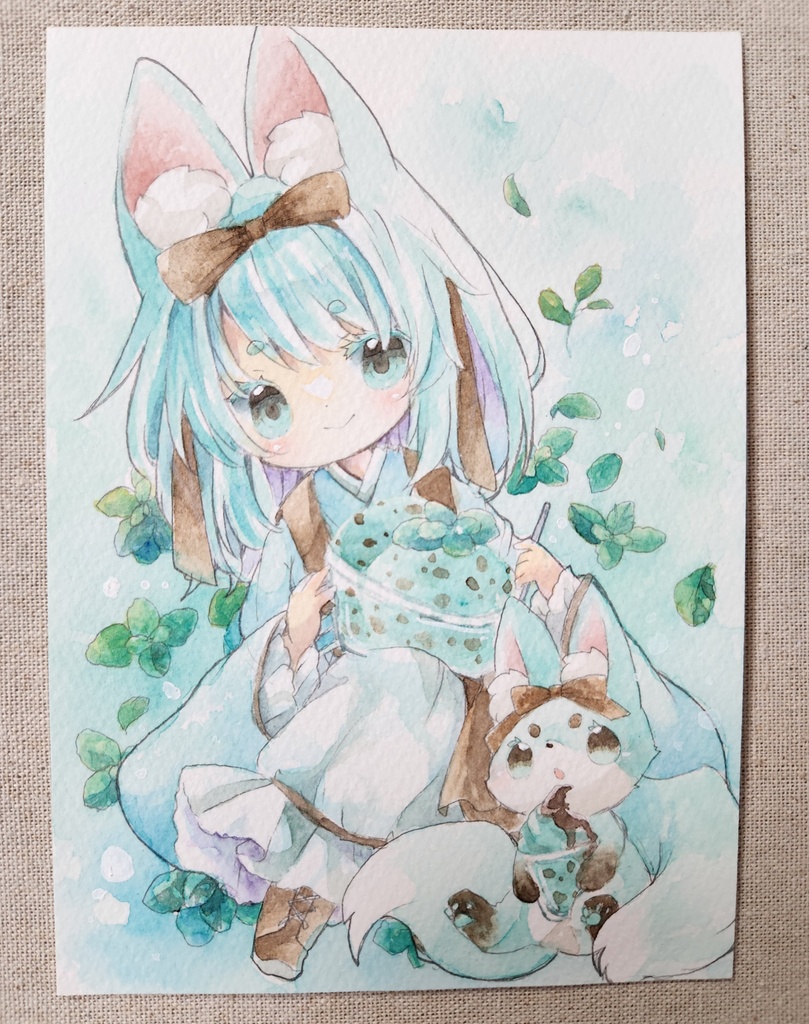 イラスト原画:チョコミントっ狐