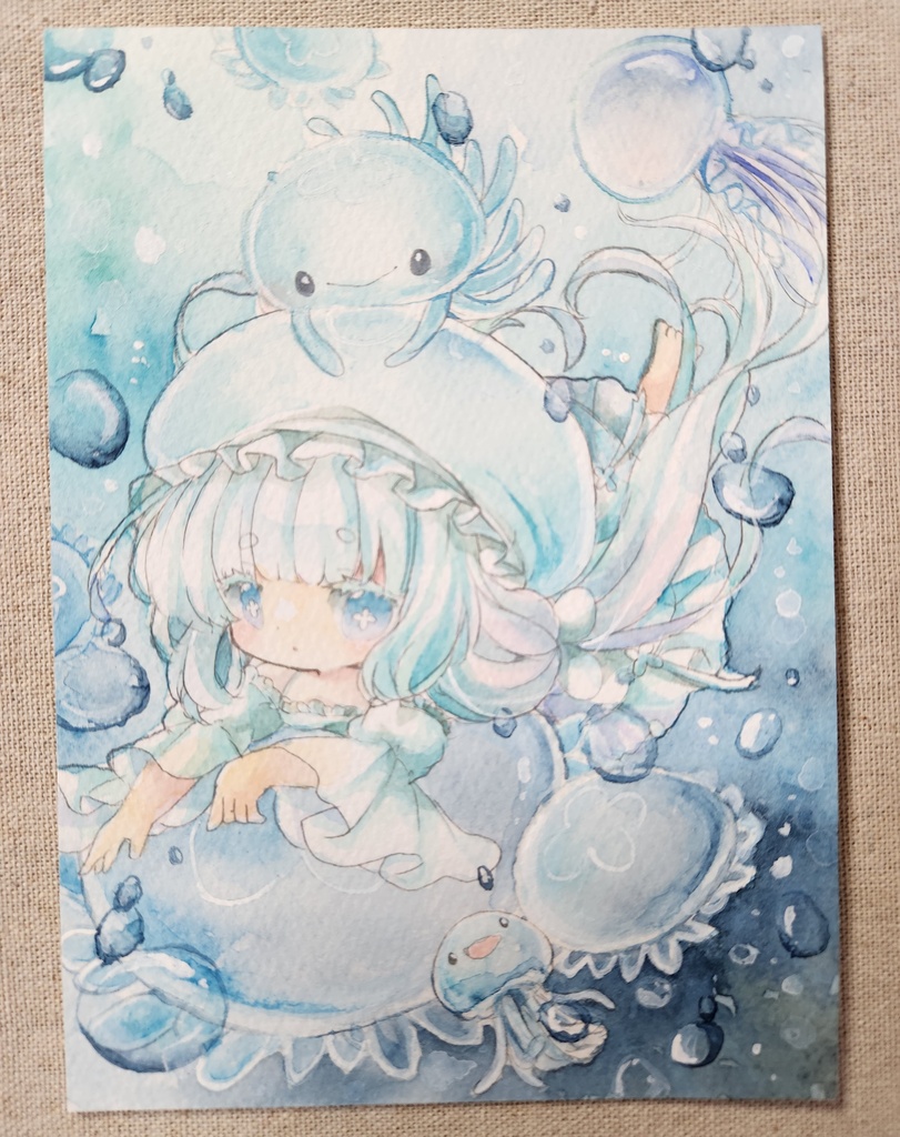 イラスト原画:海月ちゃん