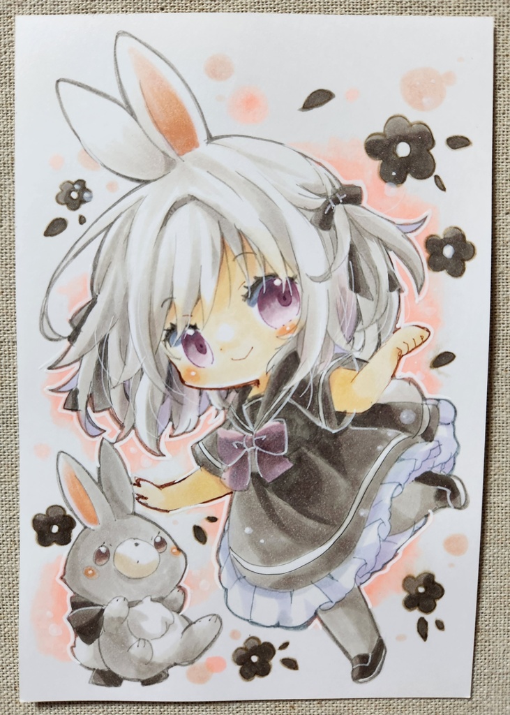 イラスト原画:うさみみちゃん