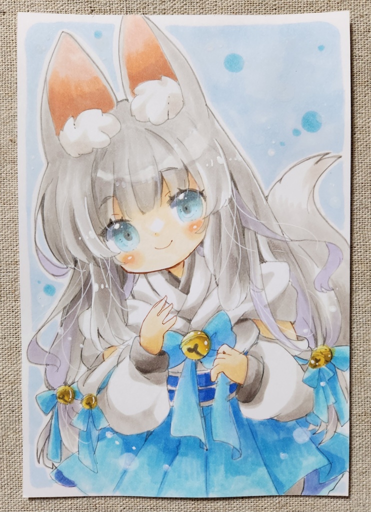 イラスト原画:狐ちゃん4