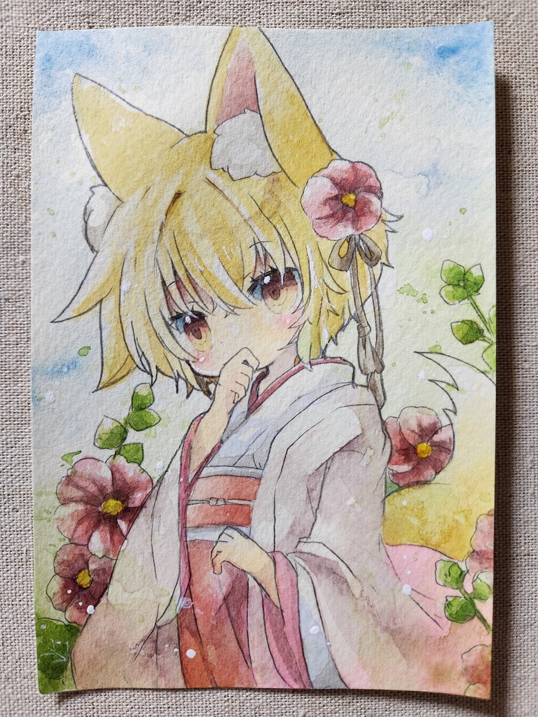 イラスト原画:千狐(創作っこ)