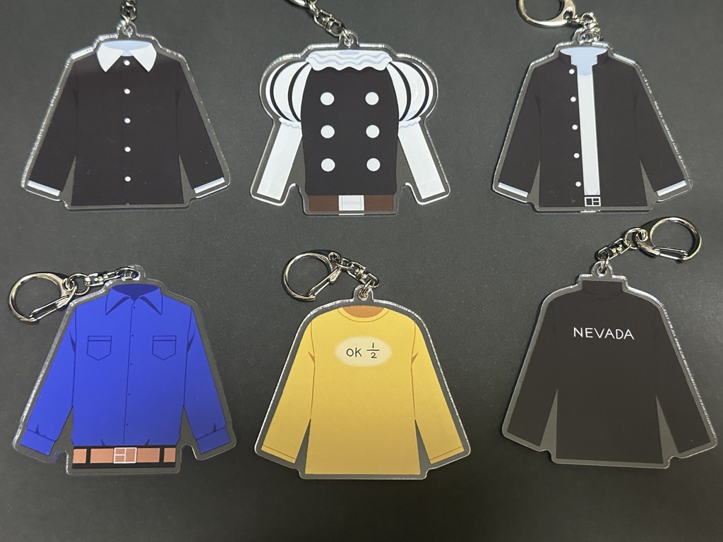 【非公式】アクリルキーホルダー