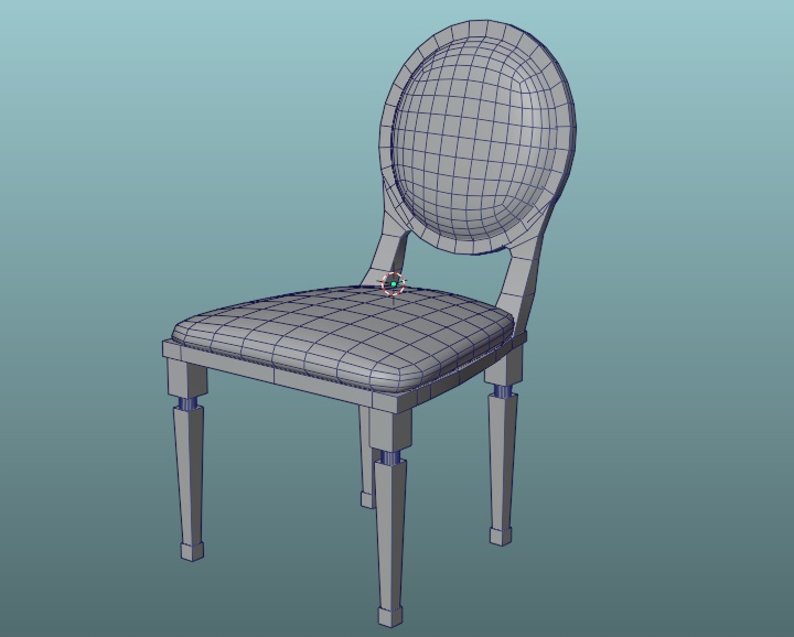 アンティーク風の椅子