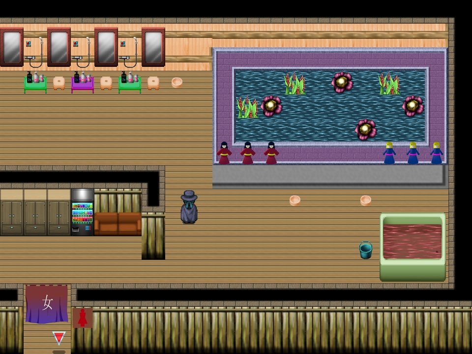 ホラー・脱出サスペンス・現代迷宮マップチップ・タイルセット 著作権フリー RPGツクール・ウディタ用