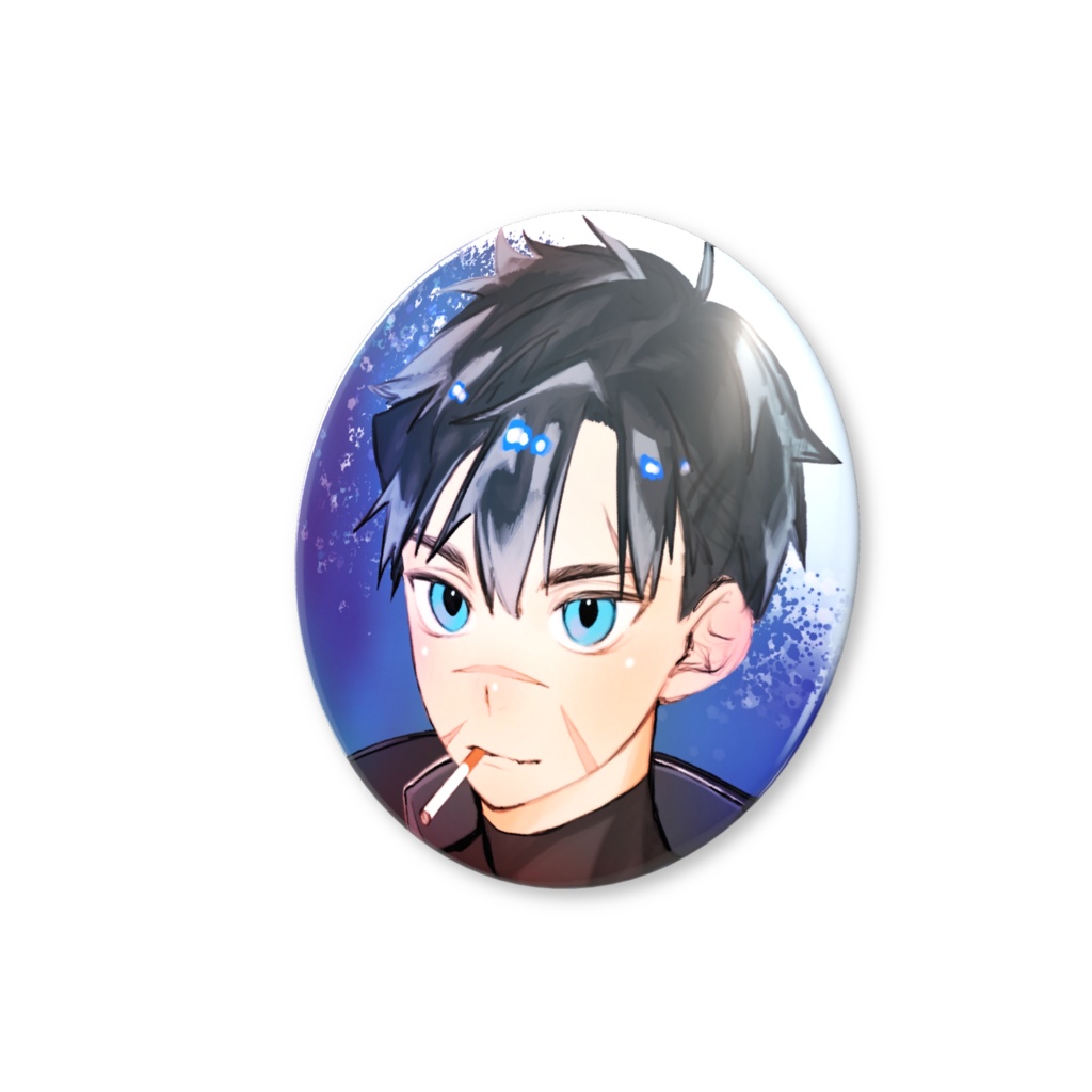 逢咬まいむ 初期絵 缶バッジ