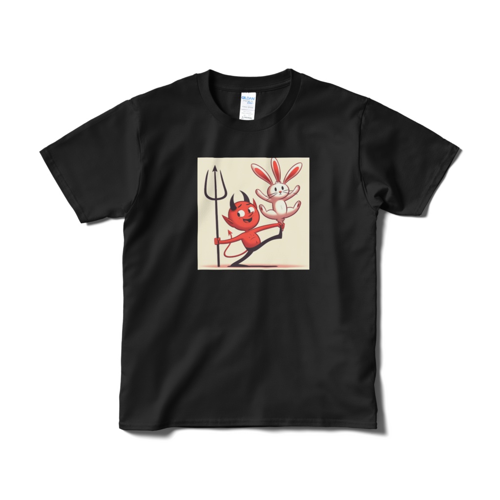 カワイイ悪魔とうさぎさん