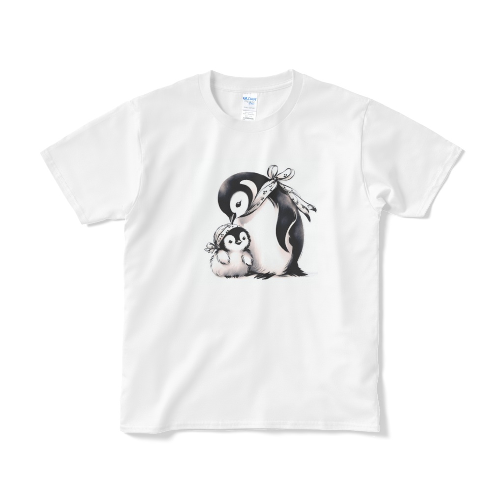 ほのぼのペンギンの親子 2