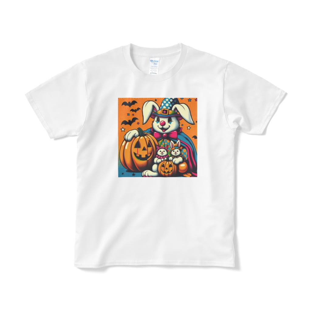 ピエロのうさぎの親子&ハロウィン