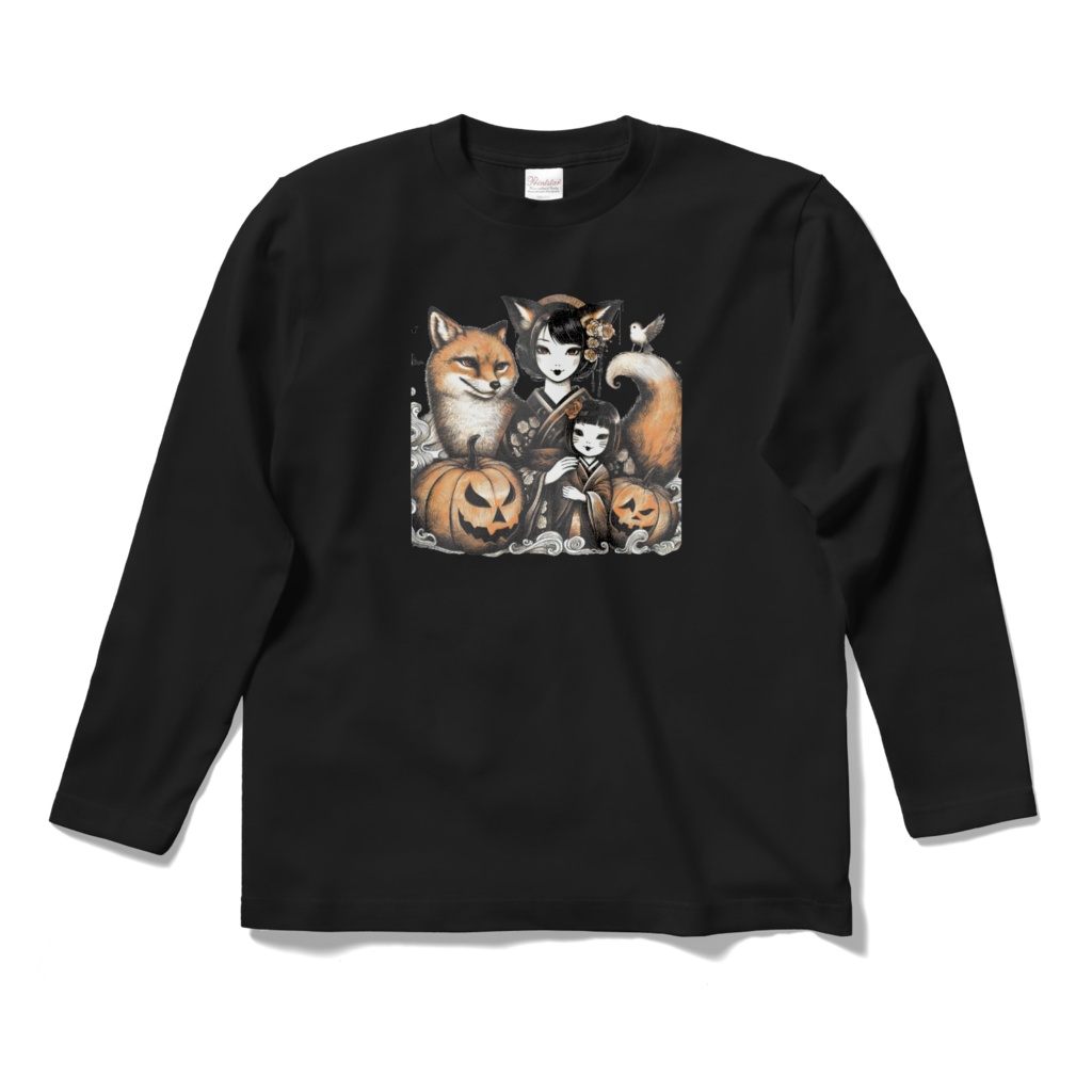 キツネの親子とハロウィン 5