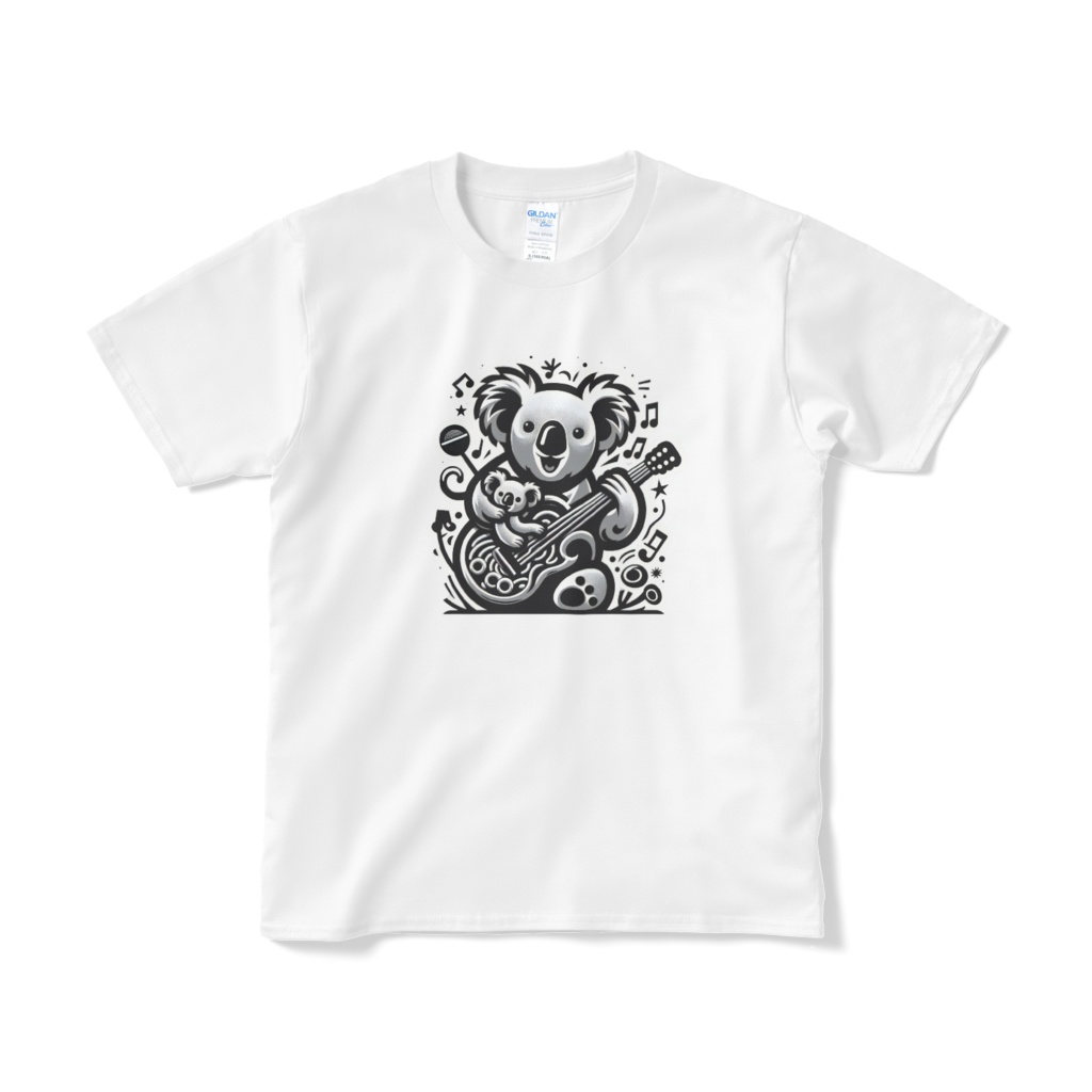 コアラの親子ギター弾き